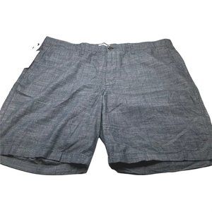 Goodfellow And Co Men's 9 Inch Inseam 42 Flat Front Shorts Blue New With Tags